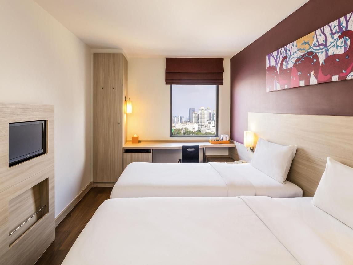 ibis Bangkok Siam 雙床房